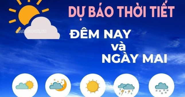 Dự báo thời tiết hôm nay 6/5 trên cả nước