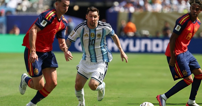 Trực tiếp bóng đá Tây Ban Nha 0-0 Argentina: Thế trận căng thẳng