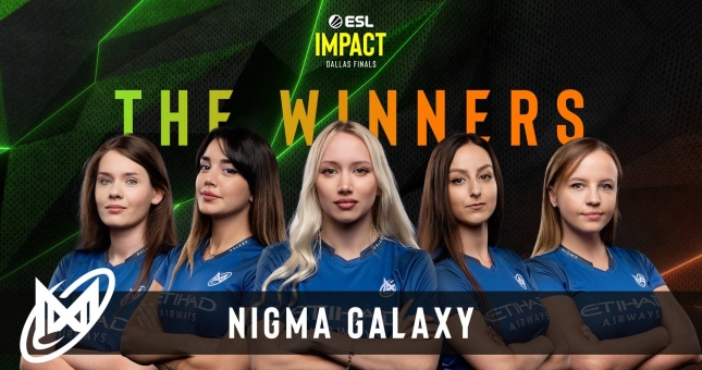 CSGO: Nigma Galaxy đã chính thức lên ngôi tại giải nữ ESL Impact Season 1