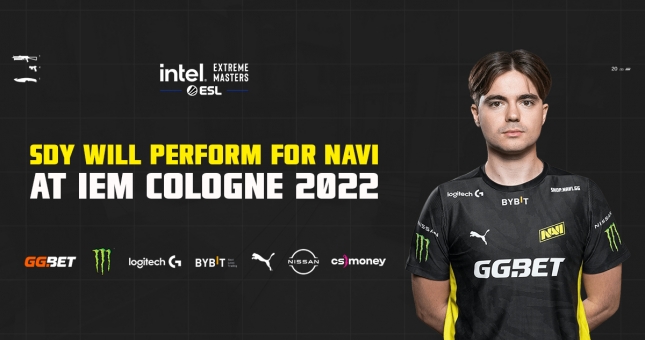 CS:GO: sdy sẵn sàng để tiếp tục chơi cho NAVI tại IEM COLOGNE