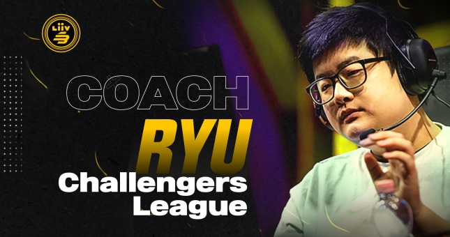 Liiv SANDBOX ký hợp đồng với cựu tuyển thủ LMHT Ryu làm huấn luyện viên LCK Challengers