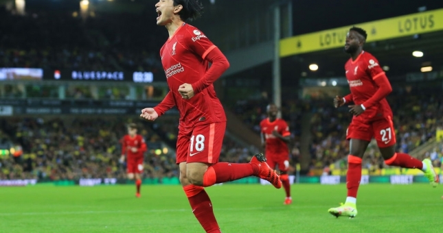 Minamino lập cú đúp giúp Liverpool đại thắng
