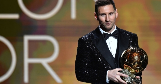 Messi giành Quả bóng vàng lần thứ 7