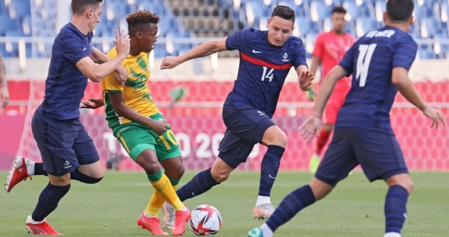 Pháp 'hạ đẹp' Nam Phi trong trận cầu có 7 bàn thắng