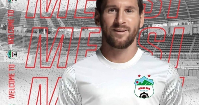 HÀI HƯỚC: HAGL gia nhập cuộc đua 'chiêu mộ' Messi