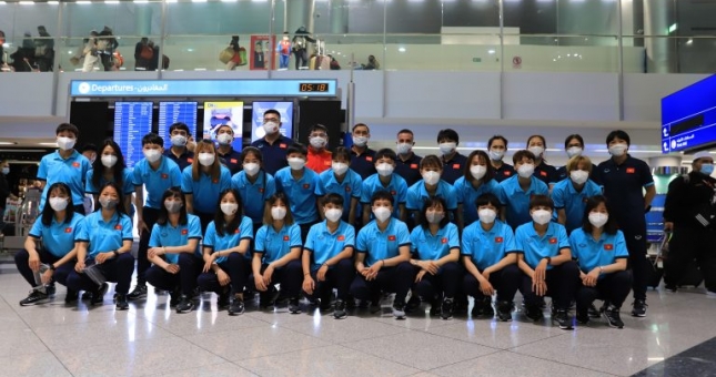 ĐT Việt Nam đã có mặt tại Trung Á