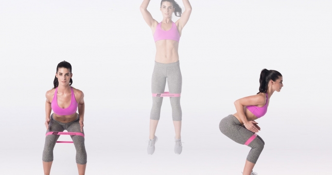 5 bài tập với dây kháng lực để có mông căng tròn, nở nang