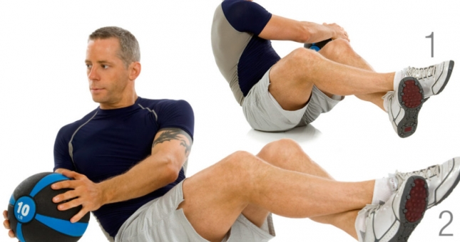 Tập cơ cốt lõi kinh điển Russian Twist và các biến thể nâng cao