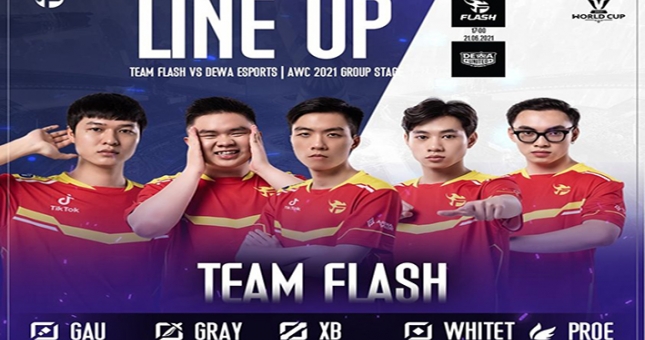 AWC 2021: Team Flash bất ngờ để thua đội tuyển yếu nhất bảng và nhận về cơn mưa chỉ trích