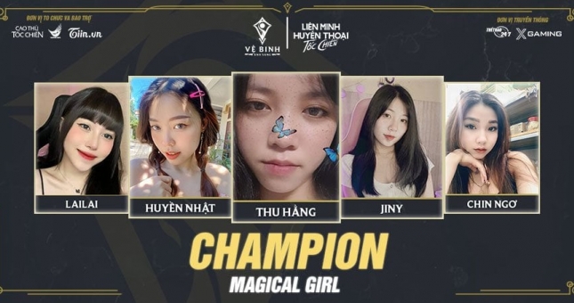 Tốc Chiến: Magical Girl vô địch giải đấu nữ Vệ Binh Ánh Sáng