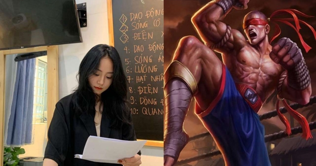 Cô giáo Minh Thu gây bất ngờ khi ra đề bài tính vận tốc sóng âm của Lee Sin