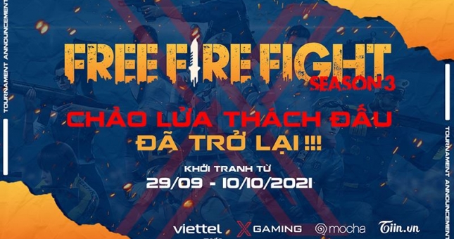 Giải đấu cộng đồng Free Fire Fight mùa 3 chính thức mở đăng ký