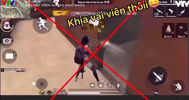 Free Fire bị VTV điểm mặt gọi tên trong phóng sự lên án hành vi bạo lực trên Internet