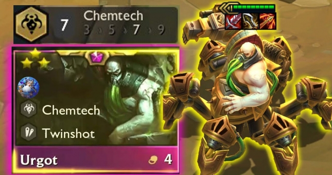 DTCL mùa 6: Cách chơi đội hình Urgot Hóa Kỹ