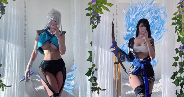 Nữ cosplayer nổi tiếng của Valorant gây bất ngờ khi lần đầu lộ mặt