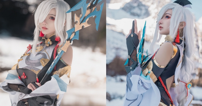 Game thủ Genshin Impact sẽ không thể bỏ qua màn cosplay Shenhe đỉnh cao này
