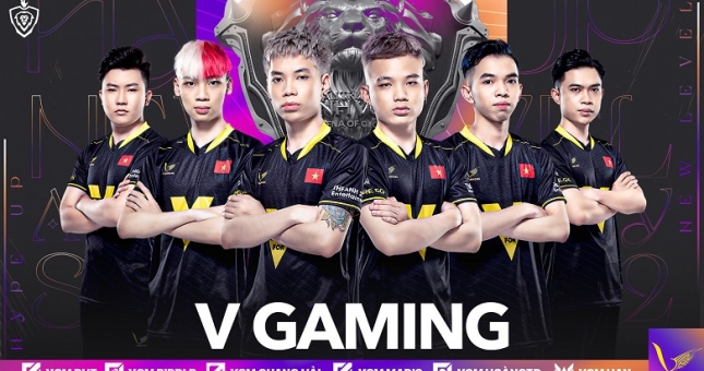 Đại bàng V Gaming giữ nguyên đội hình, sẵn sàng bay cao tại ĐTDV Mùa Xuân 2022