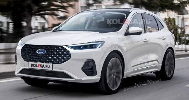 Ford Escape 2023 dần lộ diện nhưng không còn bán tại Việt Nam