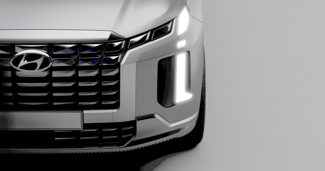 Hyundai Palisade 2023 'nhá hàng' trước thềm ra mắt, lưới tản nhiệt mới giống Tucson