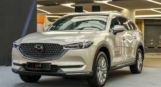 Mazda CX-8 2022 thêm phiên bản động cơ tăng áp 2.5L tại Malaysia