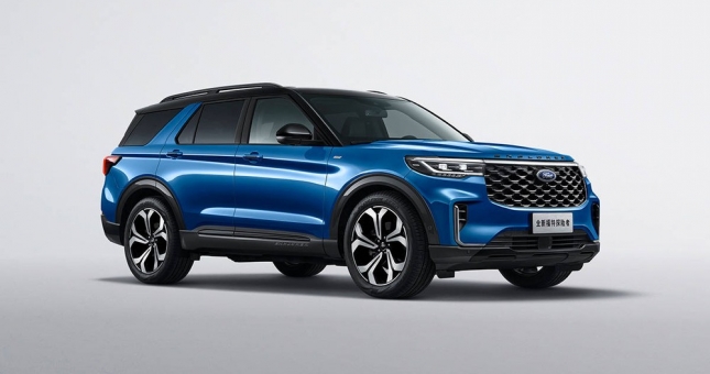 Ford Explorer 2023 ra mắt tại nước 'láng giềng' với thiết kế cải tiến khác, màn hình 27 inch ấn tượng