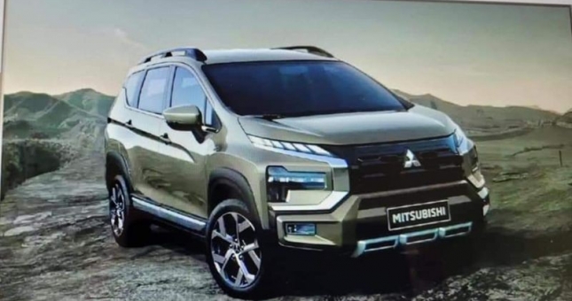 Mitsubishi Xpander Cross 2023 lộ diện trước thềm ra mắt: Thiết kế mới, trang bị mới