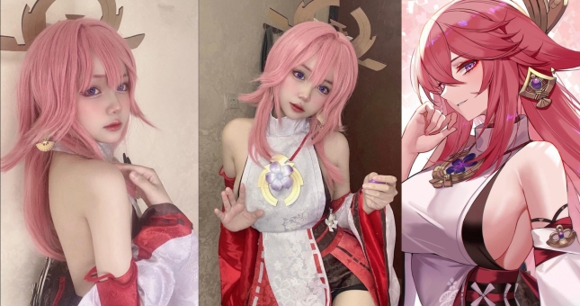 Nữ game thủ Việt gây thương nhớ khi cosplay Yae Miko trong Genshin Impact