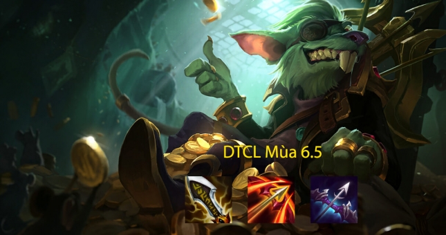 Cách chơi đội hình Twitch Sát Thủ Hóa Kỹ DTCL Mùa 6.5