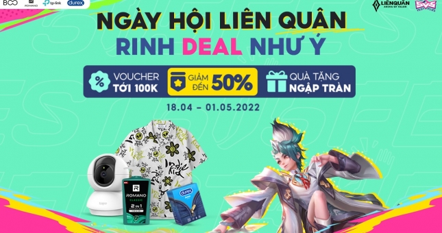 Fan bất ngờ trước event mới của Garena, chơi Liên Quân nhận voucher giảm giá 'ba con sâu'