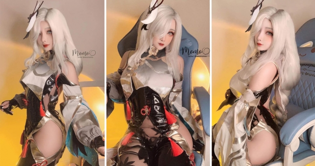 Ngắm màn cosplay Shenhe trong Genshin Impact tới từ coser Sayo Momo