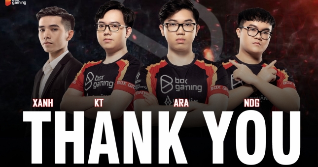 Liên Quân Mobile: BOX Gaming chia tay 4 thành viên, đổi người với Team Flash?
