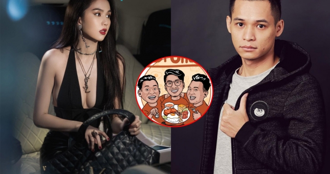 Độ Mixi thích thú khi được Ngọc Trinh gọi bằng anh và khen cơm tấm Sà Bì Chưởng hết lời