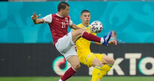 Video bàn thắng Ukraina 0-1 Áo: Thắng lợi kịch tính