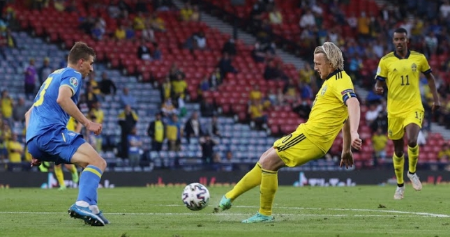 Video Thụy Điển 1-1 Ukraina: Forsberg bị xà ngang từ chối siêu phẩm 