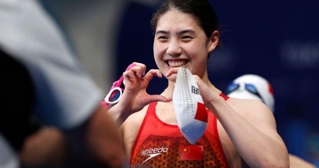 Đứng hình trước nhan sắc của 'tiểu tiên cá' Zhang Yufei vừa phá kỷ lục Olympic