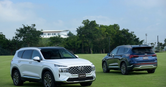 Hyundai Santa Fe 2021 chính thức ra mắt, giá từ 1,030 tỷ đồng