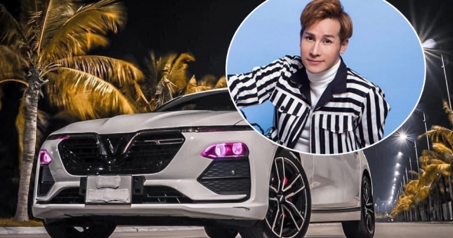 Chu Bin tậu xe VinFast Lux A2.0, bấm được biển số đẹp