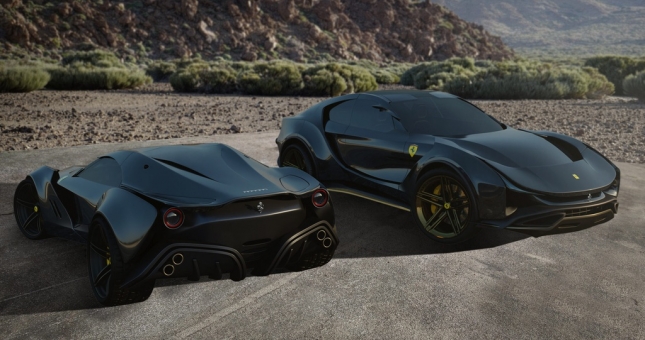 Dân mạng xôn xao về hình ảnh chiếc SUV đầu tiên của Ferrari