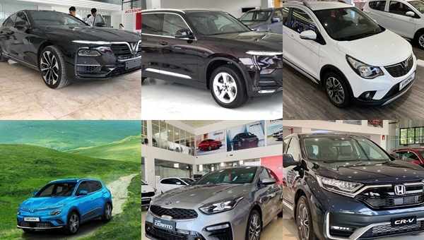6 mẫu ô tô “hot” đang giảm 100% lệ phí trước bạ: xe VinFast áp đảo