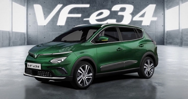 Giá hấp dẫn, VinFast VF e34 “gây sốt” với hơn 25.000 đơn đặt hàng