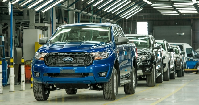 Ford Ranger 2021 lắp ráp tại Việt Nam ra mắt, giá từ 616 triệu đồng
