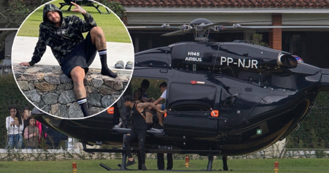 Neymar tậu trực thăng hơn 300 tỷ khiến Ronaldo và Messi phải chào thua