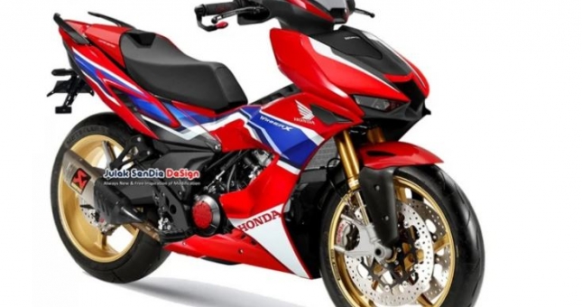 Lộ ảnh nghi là Honda Winner X 2022: phuộc Upside Down, phanh Brembo?