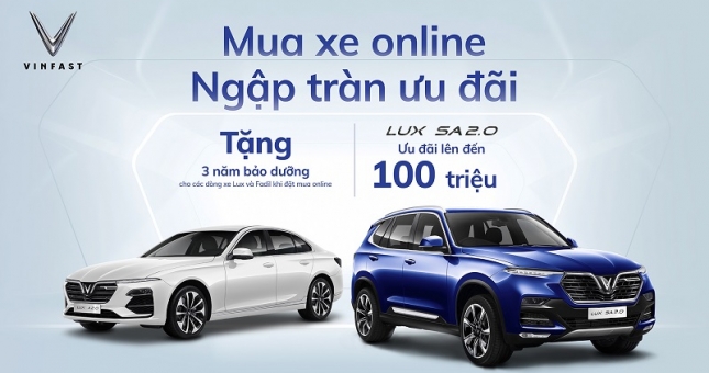 VinFast bán ô tô trực tuyến đầu tiên tại Việt Nam