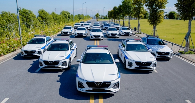 VinFast Lux A2.0 đủ điều kiện tuần tra kiểm soát giao thông và dẫn đoàn