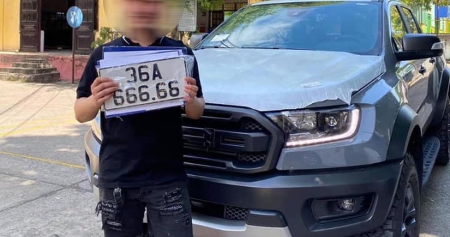 Ford Ranger Raptor biển số “ngũ quý 6” về tay dân chơi Thanh Hóa