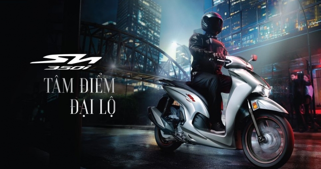 Honda SH 350i gây “sốc” với giá bán rẻ bằng một nửa xe nhập khẩu