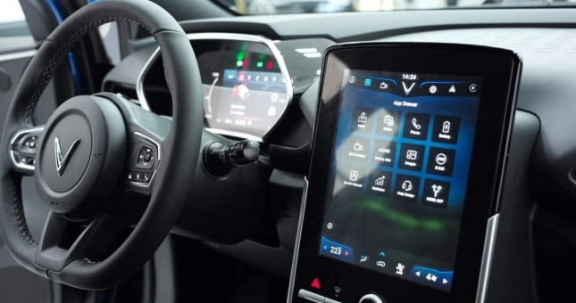Nội thất VinFast VF e34 tiếp tục được công bố: hiện đại và tiện nghi