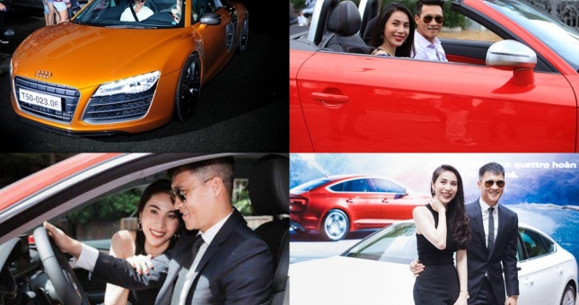 'Choáng' với dàn xe Audi giá trị khủng của vợ chồng Công Vinh – Thủy Tiên