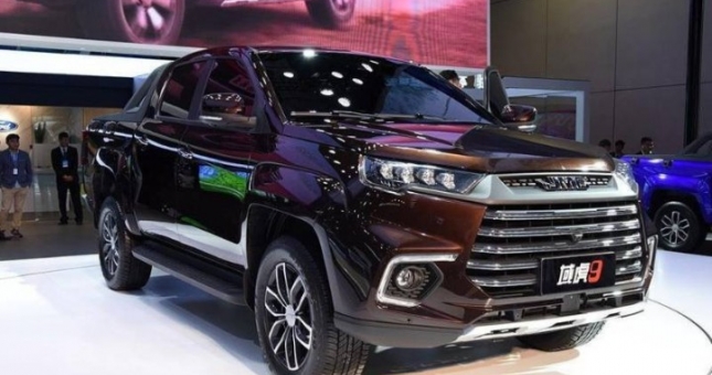 Bán tải Trung Quốc đẹp long lanh ra mắt, giá rẻ hơn Ford Ranger